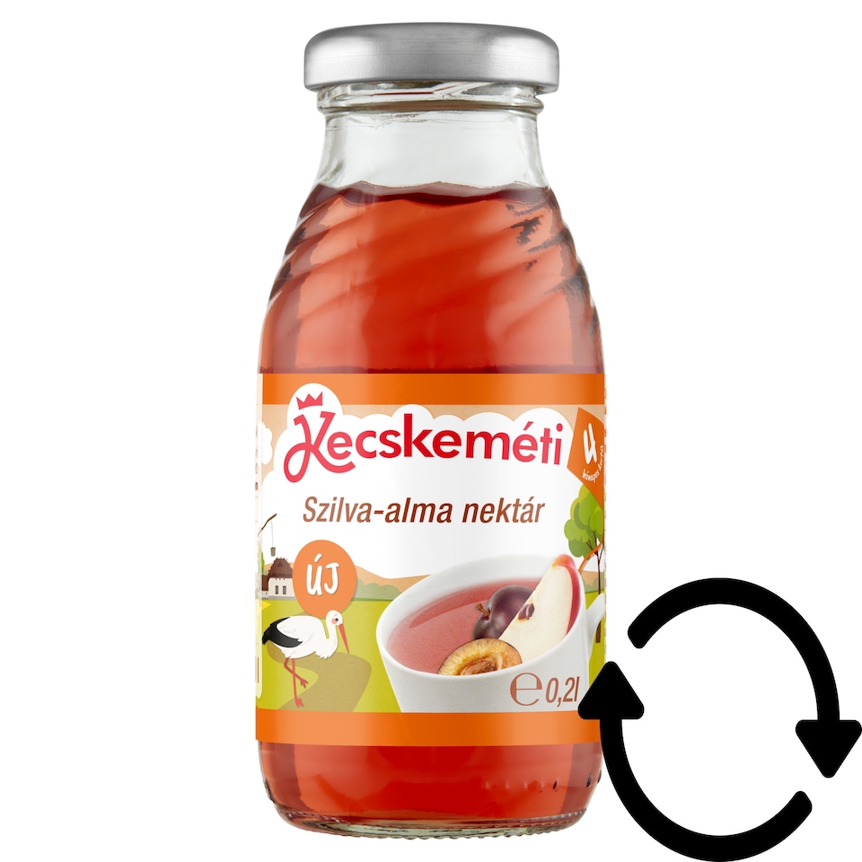 Kecskeméti szilva-alma nektár bébiital 4 hónapos kortól 0,2 l