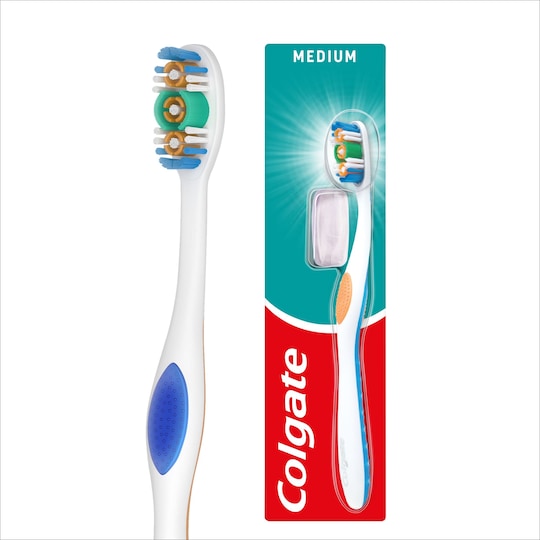 Colgate 360 Compact Medium Toothbrush Tesco Groceries