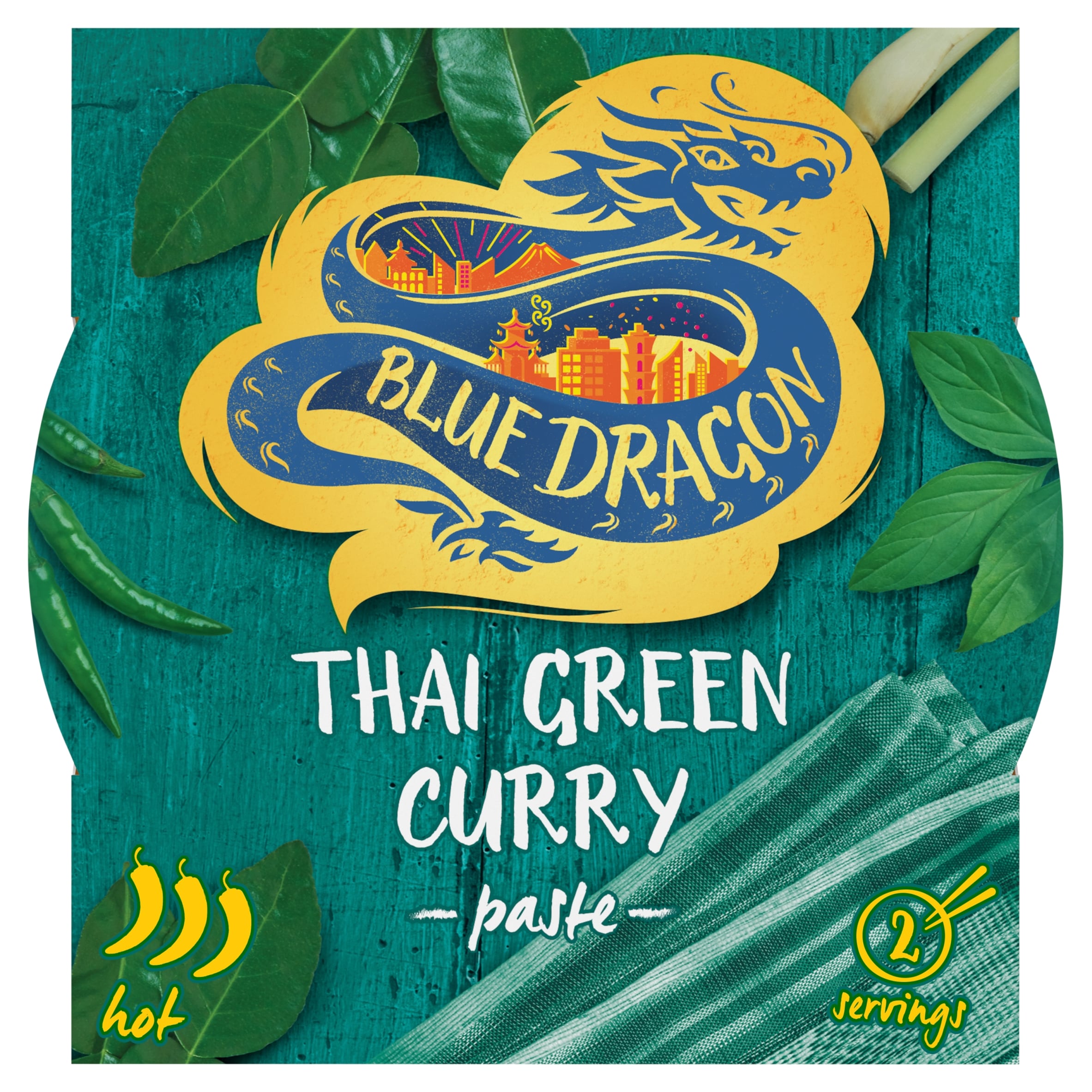 Blue Dragon Thai Green Curry Paste Pot 50G