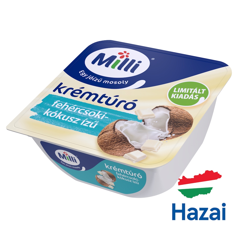 Milli White Chocolate-Coconut Flavored Cream Cheese 90 g