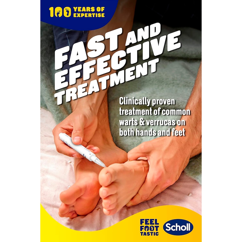 image 1 of Scholl Verruca & Wart Complete Treatment Pen 2Ml