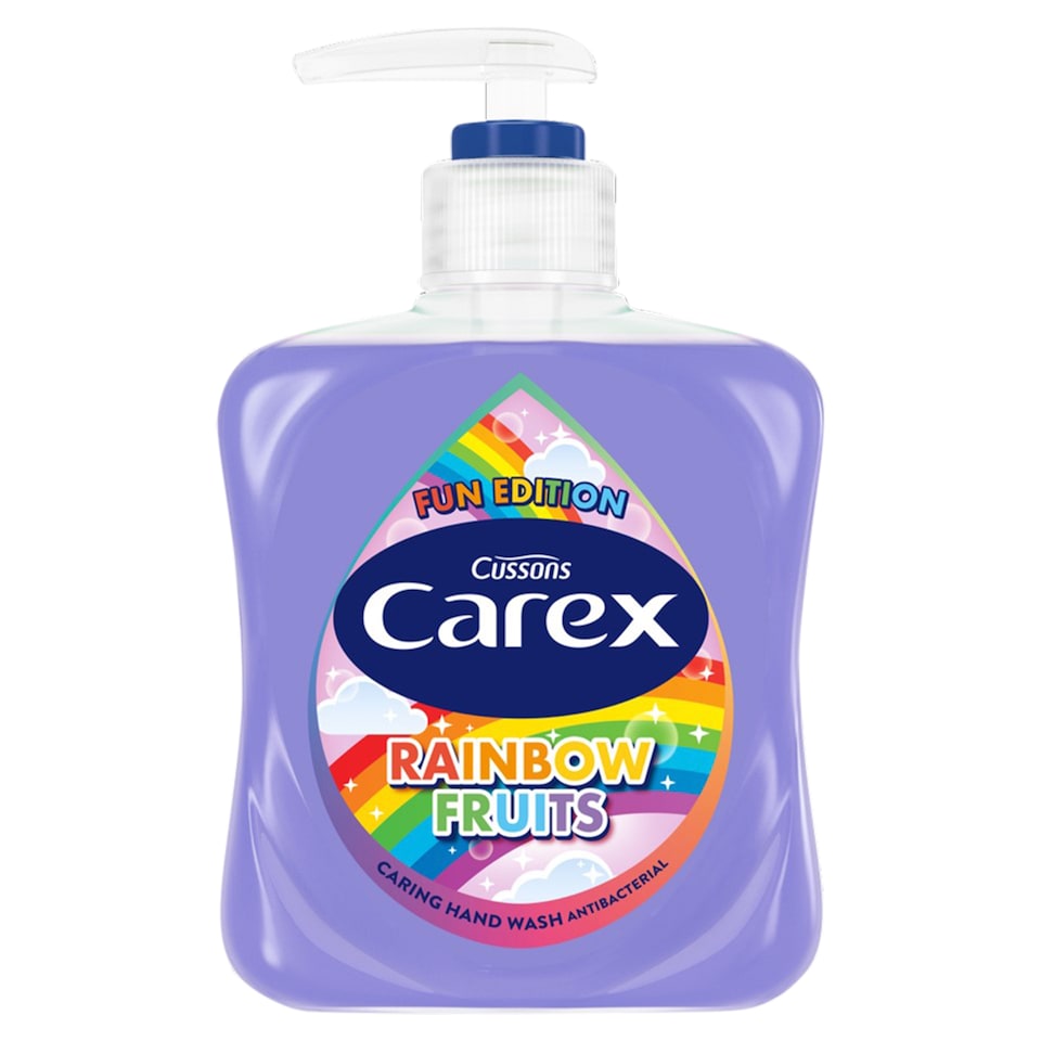 Carex Antibacterial Handwash Rainbow Fruits 250Ml