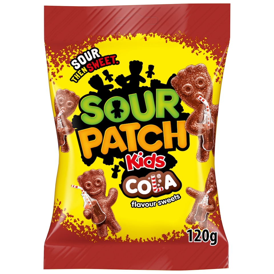 SOUR PATCH Kids Cola Flavour Sweets 120G