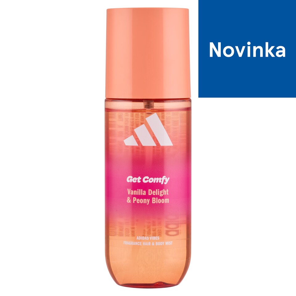 Adidas Get Comfy Vanilla Delight & Peony Bloom Fragrance Hair & Body Mist 150 ml