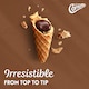 image 4 of Cornetto Chocolate Ice Cream Cones 6 x 90ml