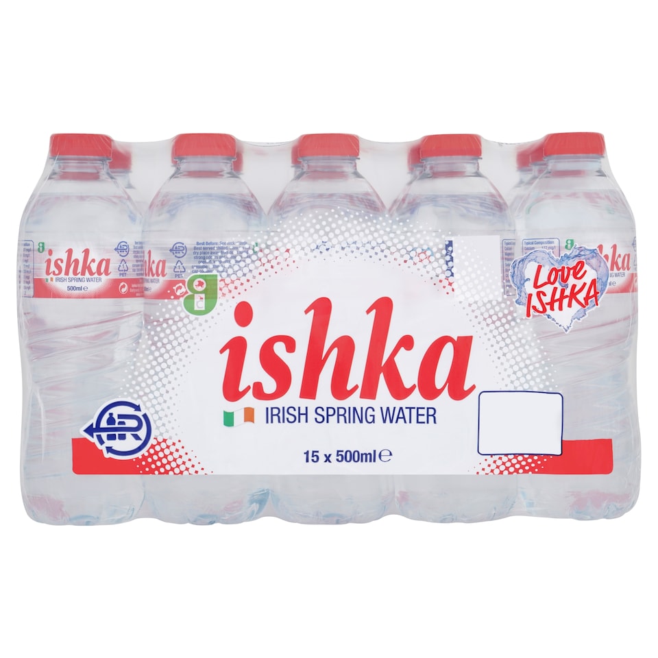 Ishka Irish Spring Water 15x500ml