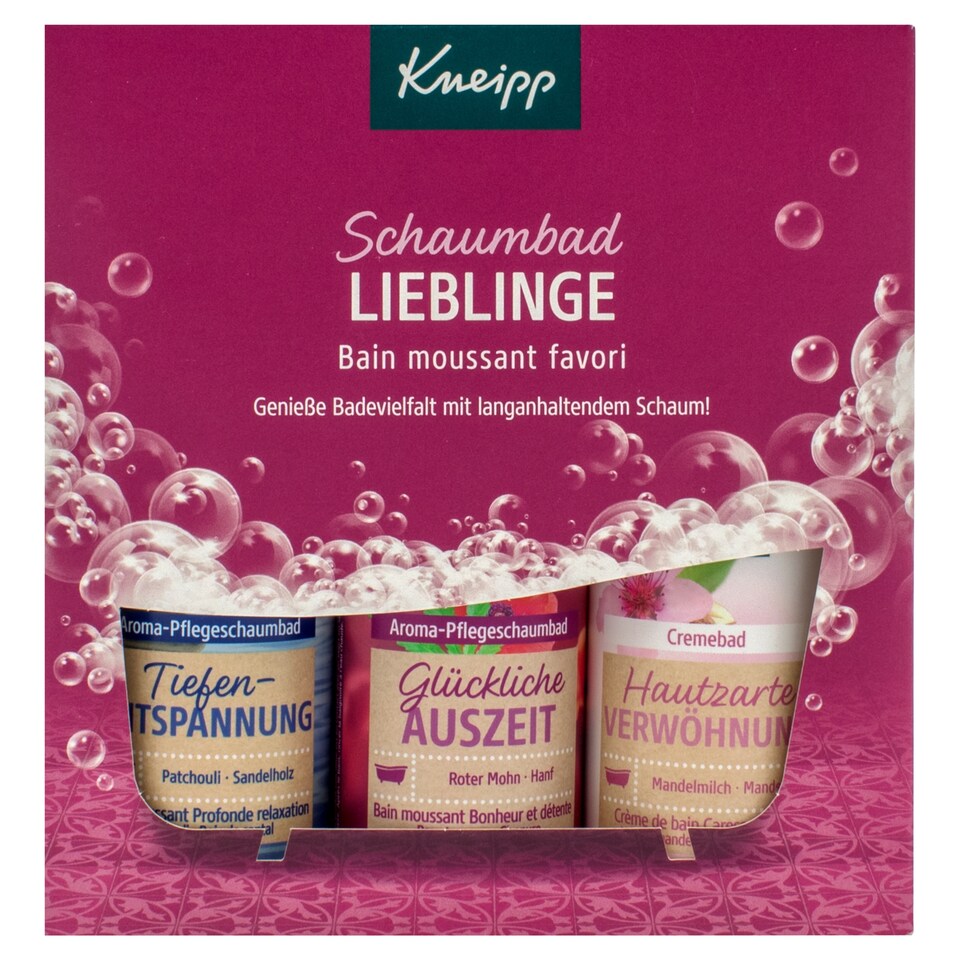 Obrázek 1 pro produkt Kneipp Šťastné koupání dárková sada 3 x 100ml