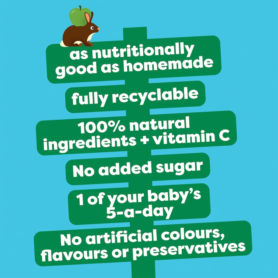 image 1 of Heinz Apple & Mango Baby Food Fruit Puree Pouch 100g