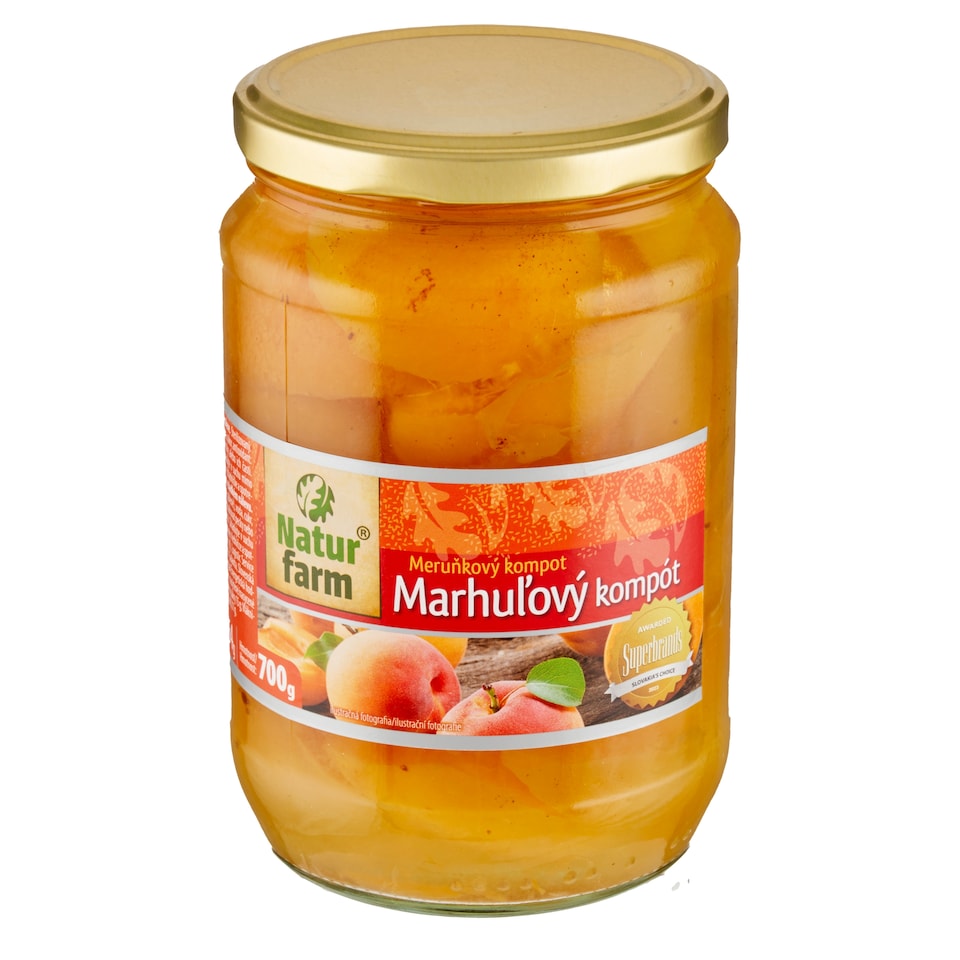 obrázok 1 z Natur Farm Marhuľový kompót 700 g