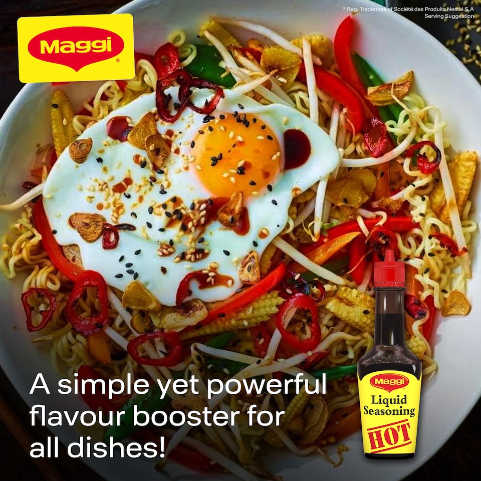 image 1 of Maggi Hot Liquid Seasoning 100ml