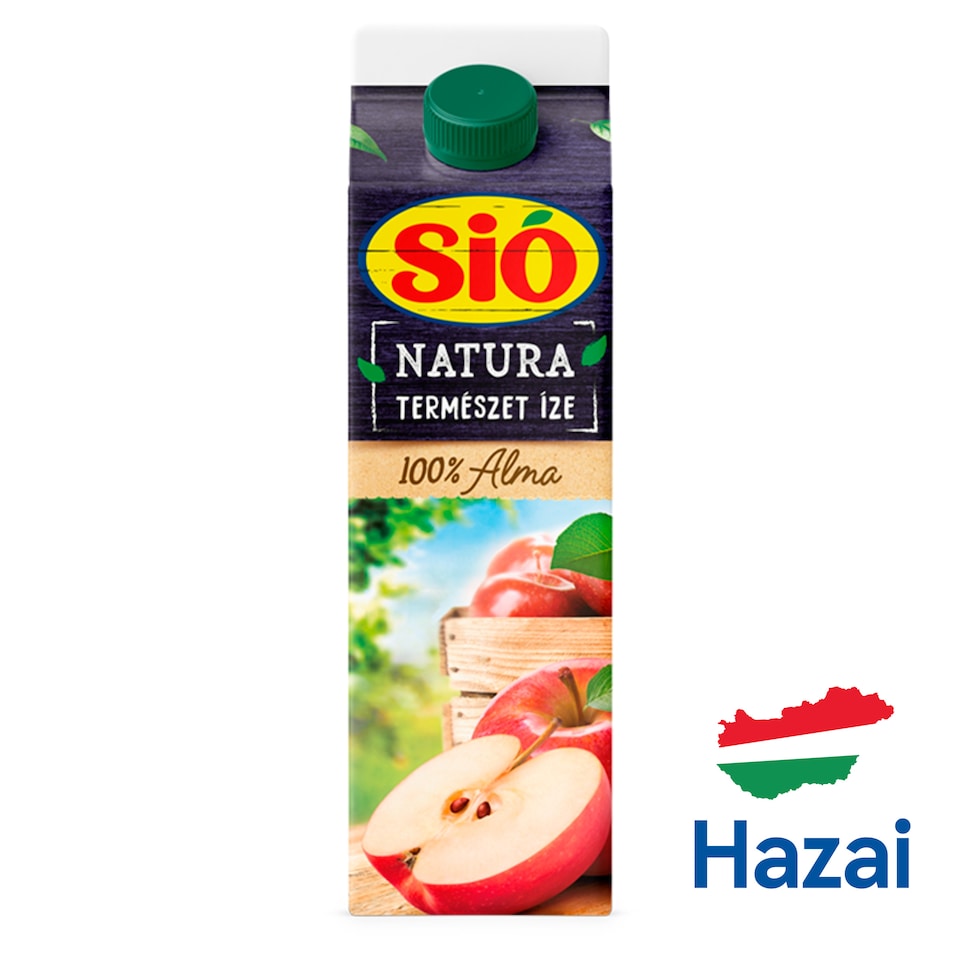 Sió Natura 100% szűrt almalé 1 l