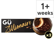 Gu-Zillionaire Cheesecakes 2 X91.5G