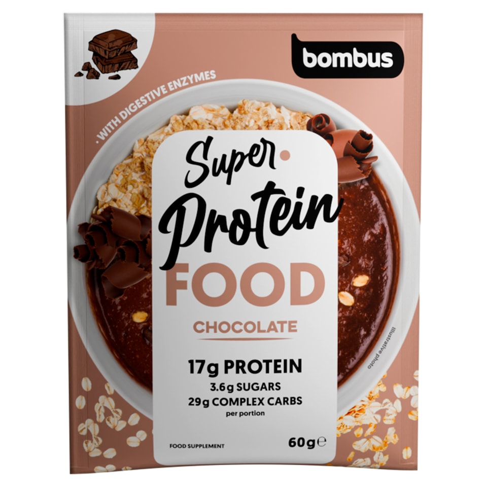 Bombus Super Protein Food Chocolate 60g
