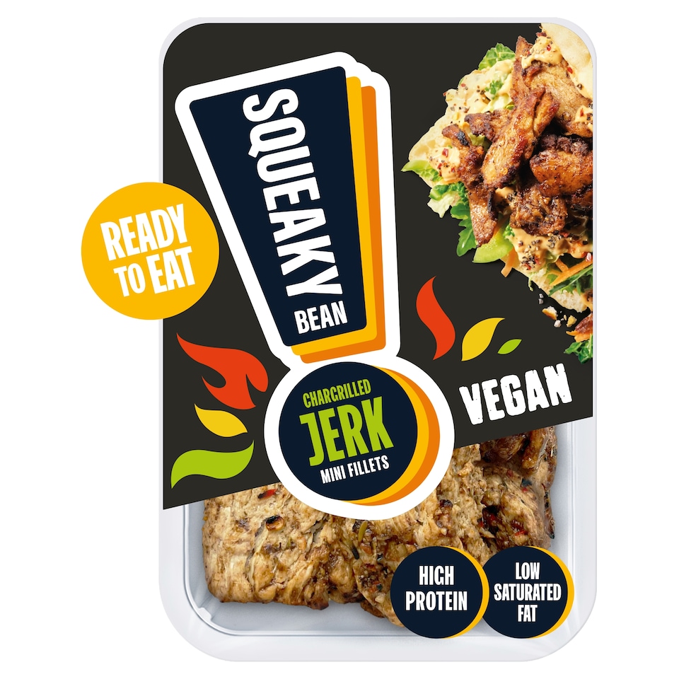 Squeaky Bean Chargrilled Jerk Mini Fillets 120g