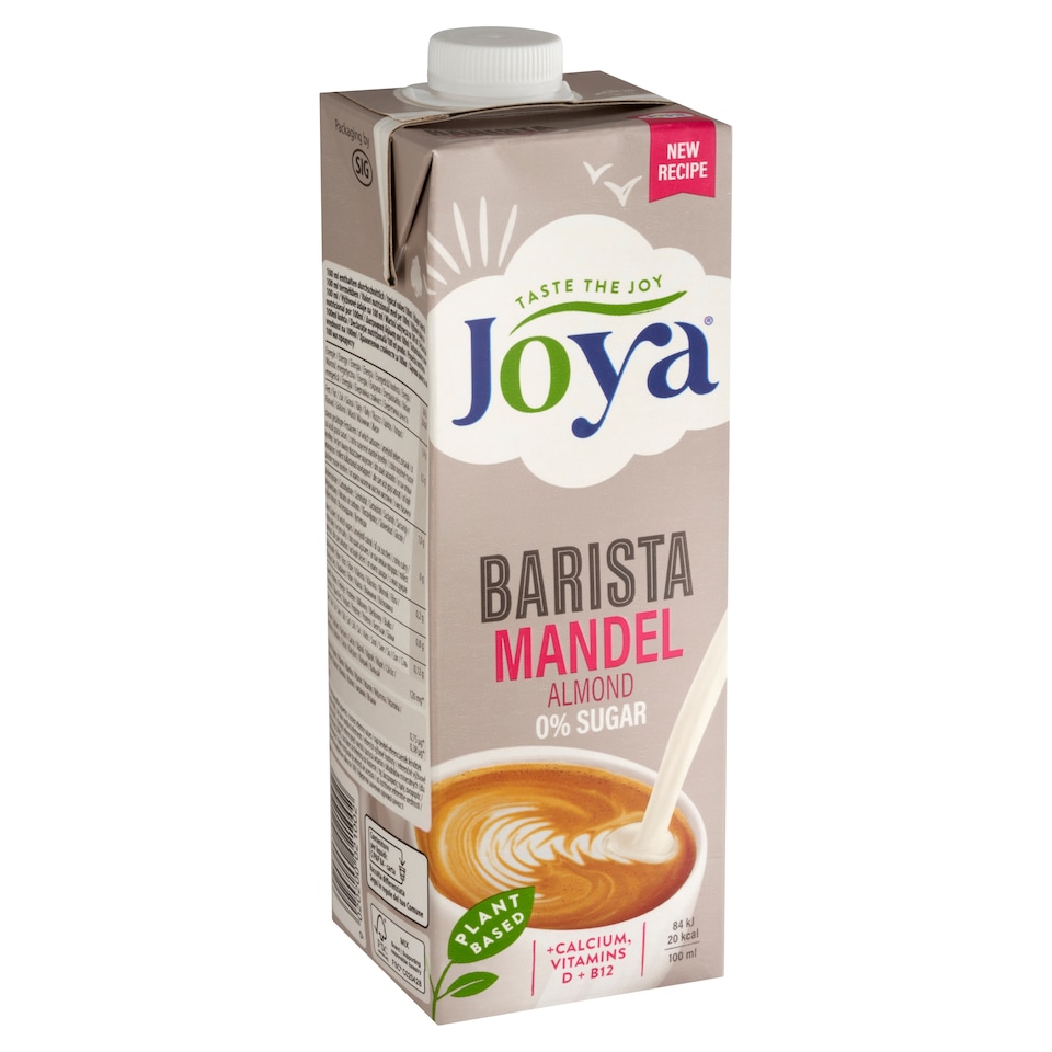image 1 of Joya Barista UHT Almond Drink with Calcium, Vitamins D and B12 1 l