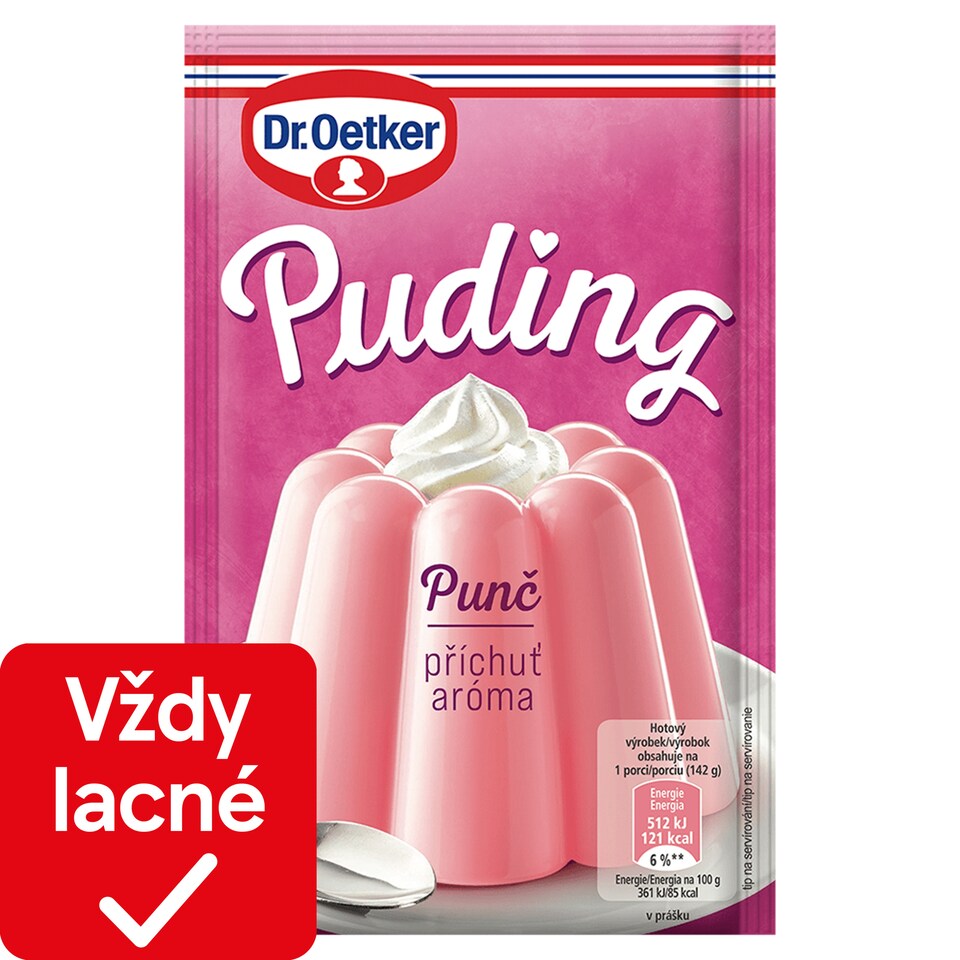 Dr. Oetker Puding punč aróma 38 g