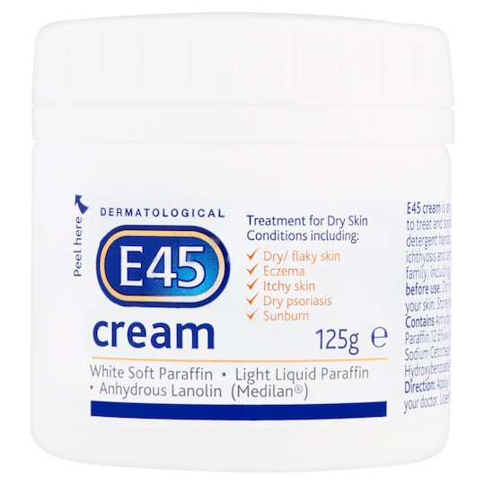 E45 Cream 125G Tub Tesco Groceries