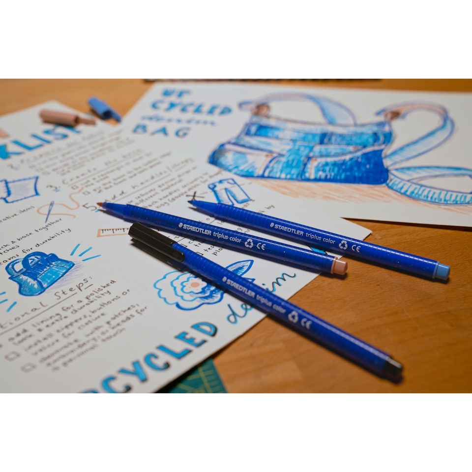 image 1 of Staedtler Triplus Colour Fibre Pack Of 20