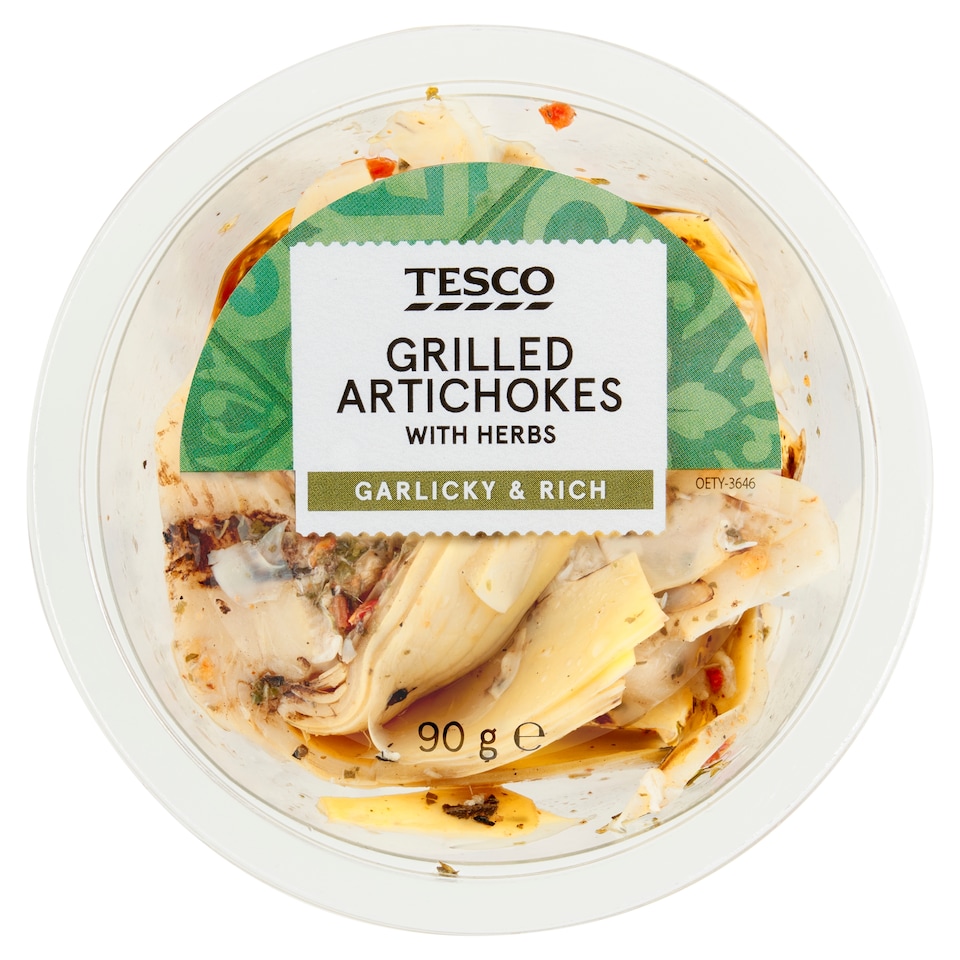 Tesco Grilled Artichokes with Herbs 90 g