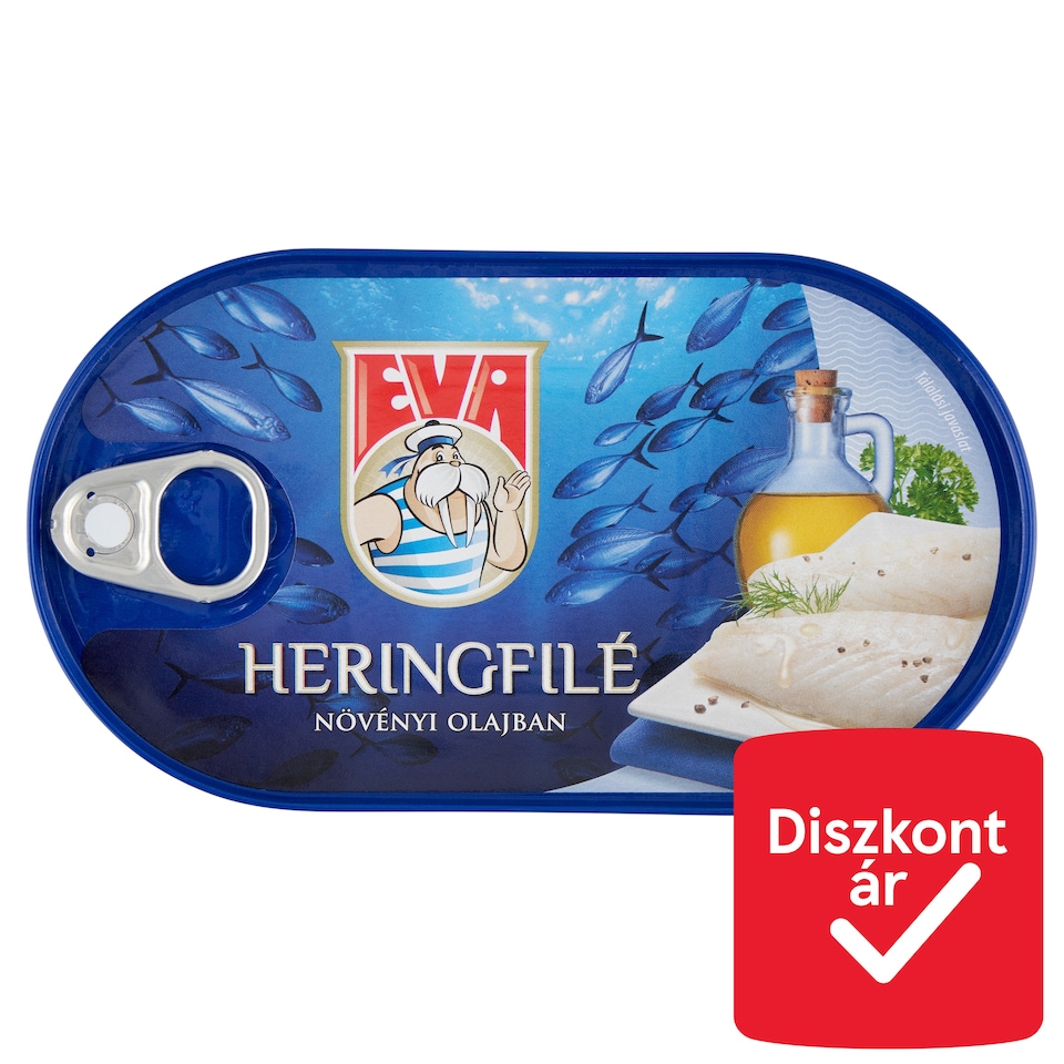 Eva heringfilé növényi olajban 170 g  1. kép