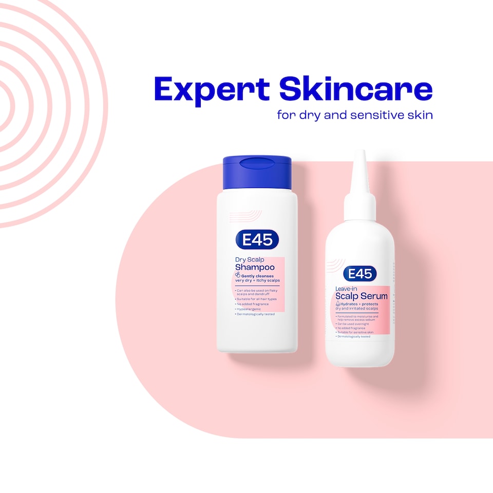 image 1 of E45 leave-in Scalp Serum 150ml