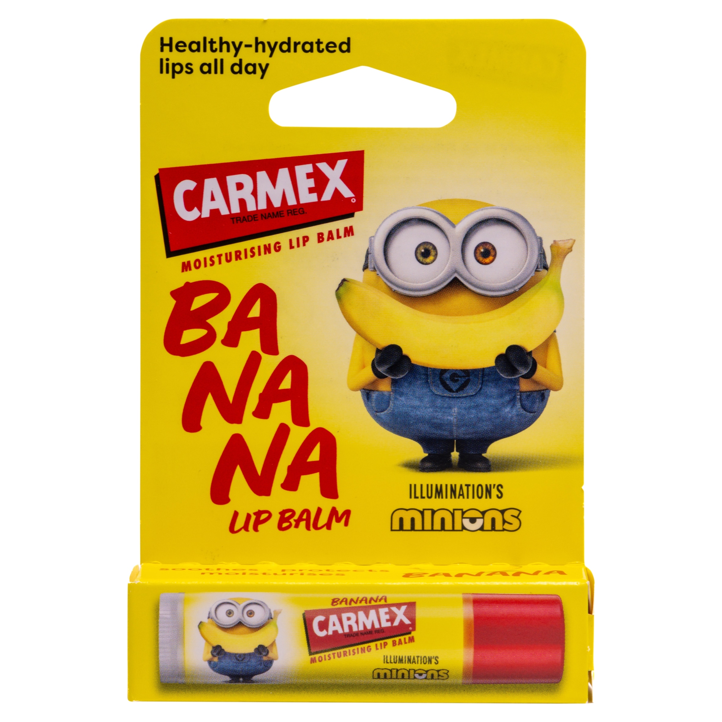 Carmex Minions Banana Lipbalm Stick 4.25g - Tesco Groceries