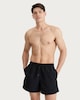image 1 of F&F Drawstring Lined Swim Shorts in Black