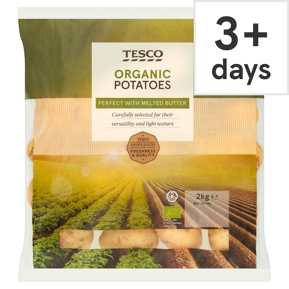 image 1 of Tesco Organic Potatoes 2Kg