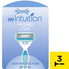 Wilkinson Sword myIntuition Hydro Silk Women's Disposable Razors x 3