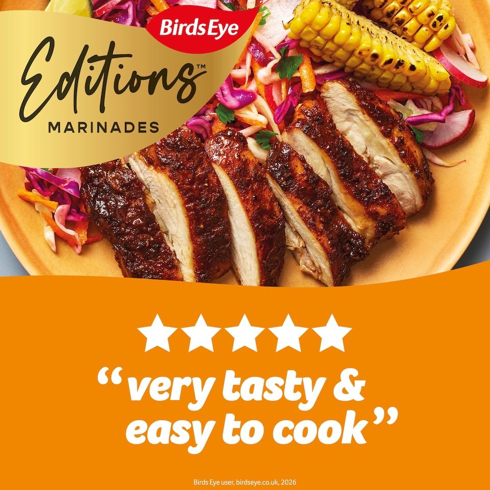 image 1 of Birds Eye Editions Memphis BBQ Chicken Thigh Fillets 250g