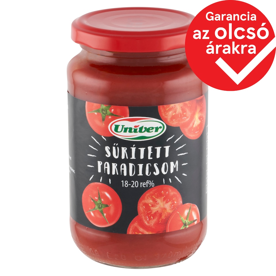 Univer sűrített paradicsom 18-20 ref% 360 g