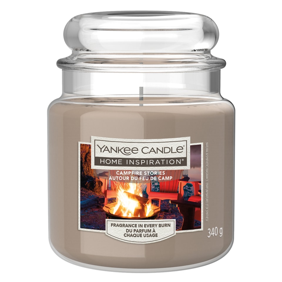Yankee Campfire Stories Candle Medium Jar 340g