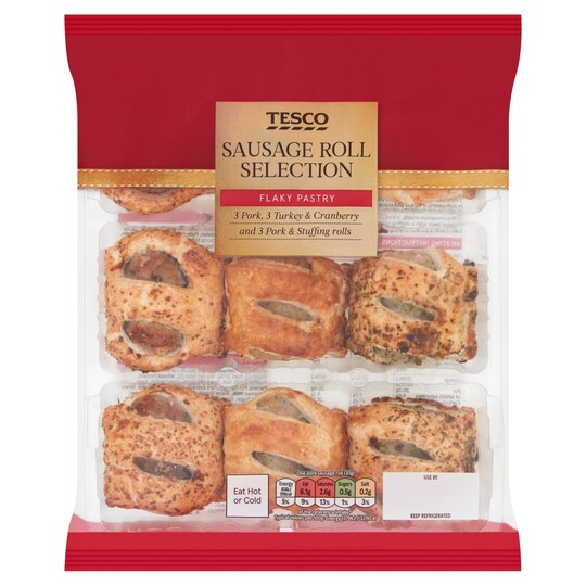 Tesco Sausage Roll Selection 270G Tesco Groceries