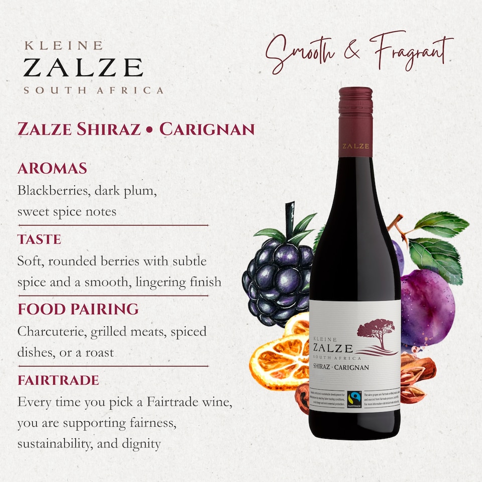 image 1 of Kleine Zalze Shiraz Blend 750ml