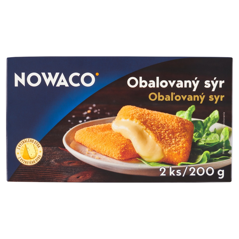 Obrázek 1 pro produkt Nowaco Obalovaný sýr 2 ks 200g