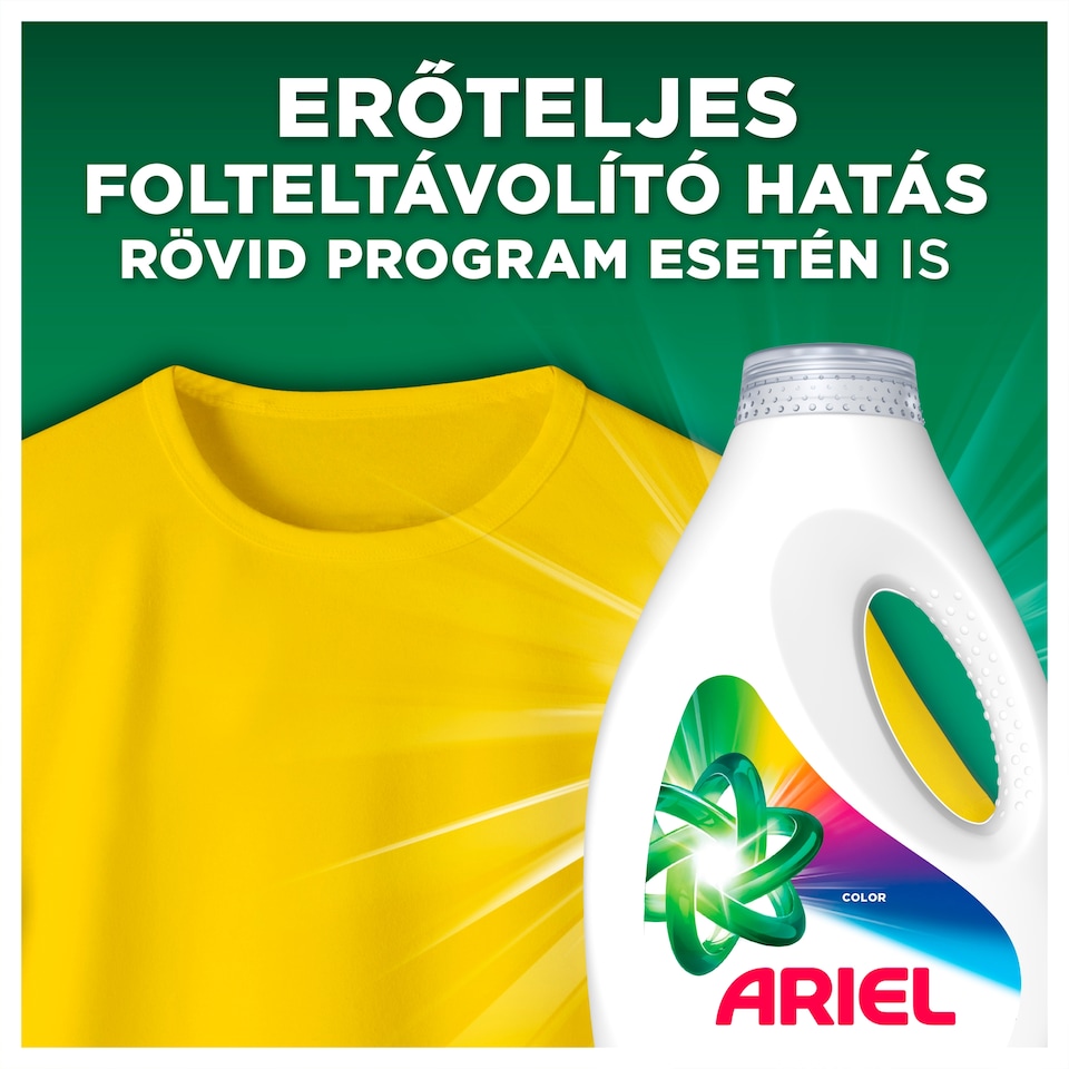image 1 of Ariel Washing Liquid For Colors, 2.25l, 50 Washes