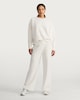 image 2 of F&F Active Ribbed Sports Sweatshirt in Cream