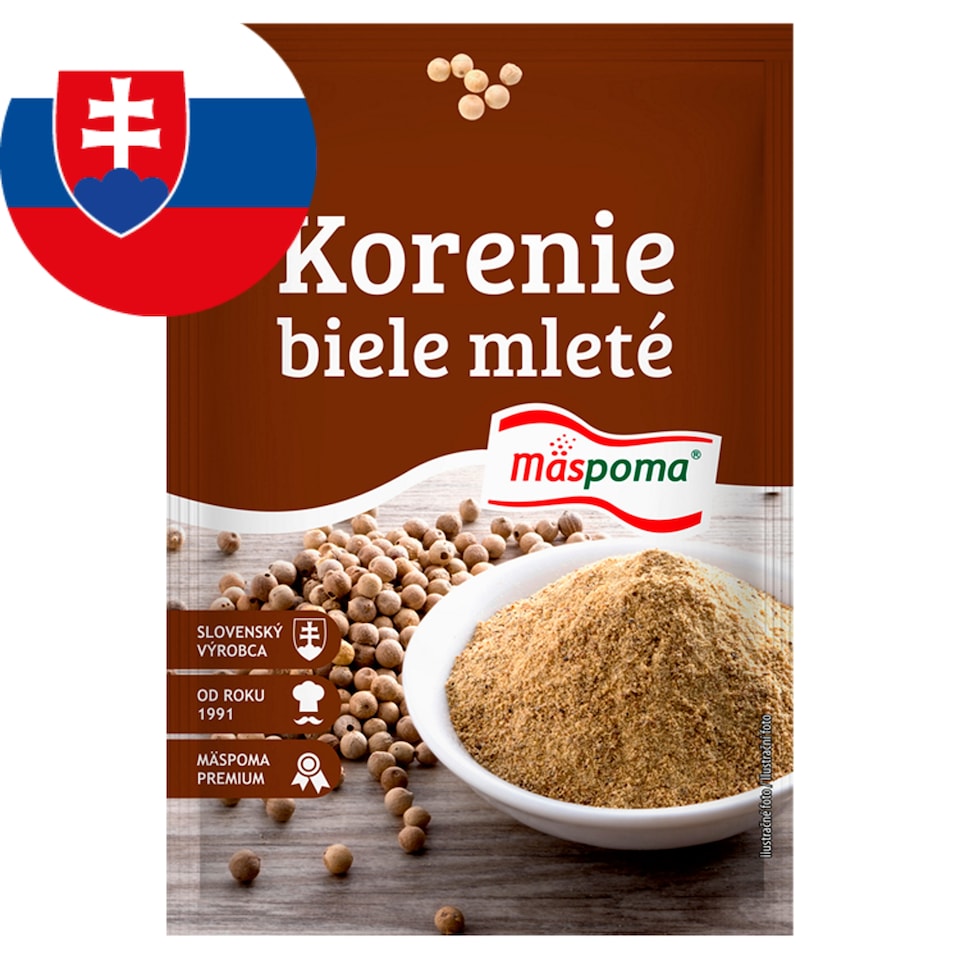 Mäspoma Korenie biele mleté 20 g