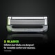 image 3 of Gillette Labs Men's Razor with Magnetic Stand Neon Night