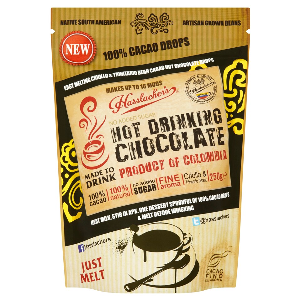 HASSLACHERS HOT CHOCOLATE 250G