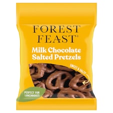 Forest Feast Milk Chocolate Salted Pretzels 40G