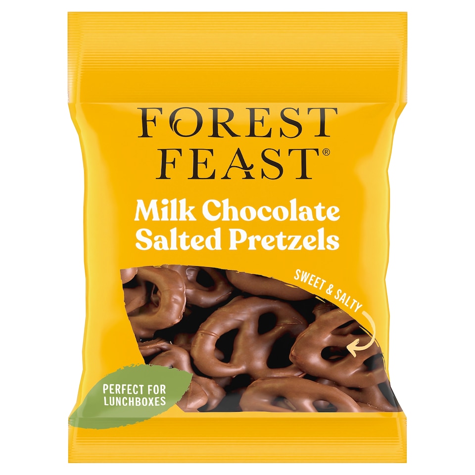 Forest Feast Milk Chocolate Salted Pretzels 40G
