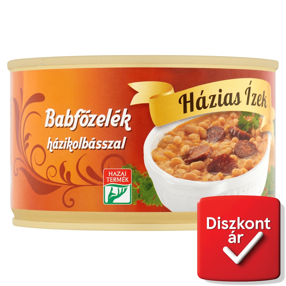 Házias Ízek babfőzelék házikolbásszal 400 g