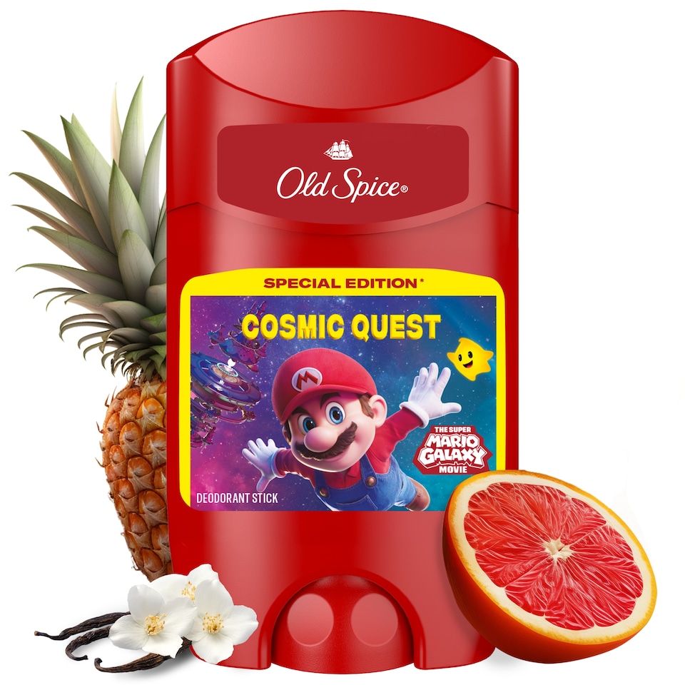 obrázok 1 z Old Spice Super Mario Special Edition Tuhý Dezodorant 65 ml