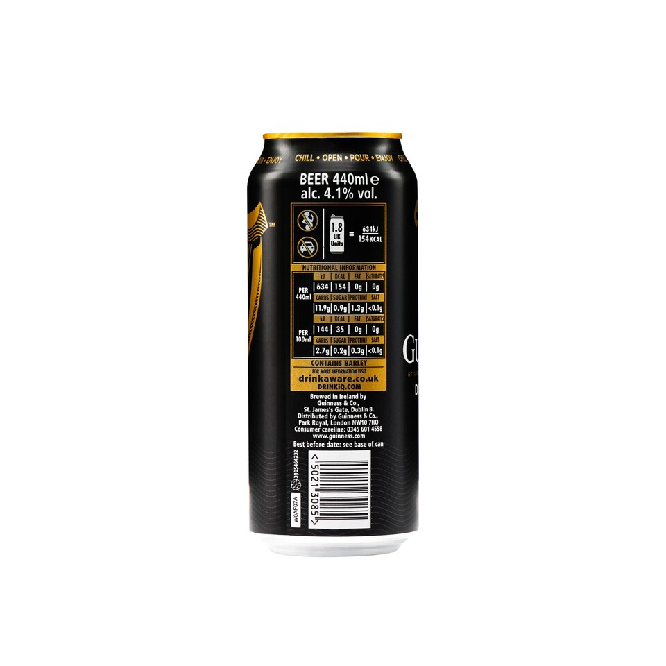 image 1 of Guinness Draught 15 X 440Ml