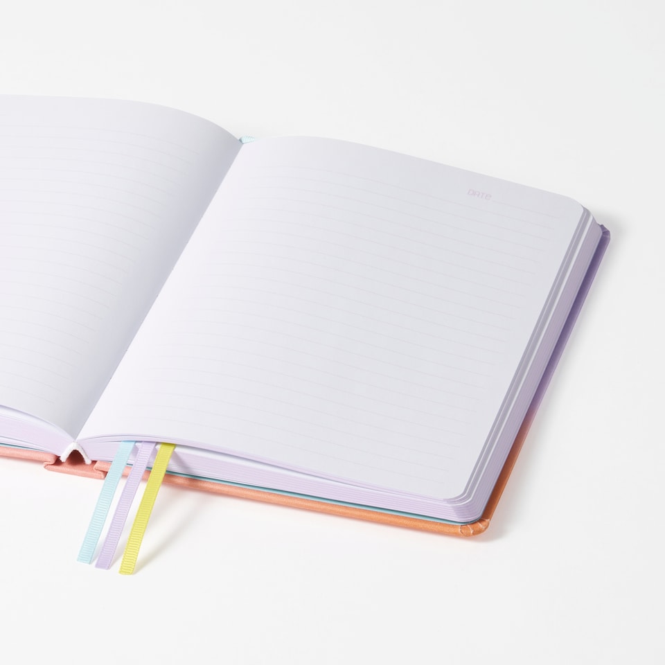 image 1 of Paperchase Ombre Fabric A5 Notebook