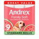 image 3 of Andrex Family Soft Watermelon Toilet Tissue 9 Rolls