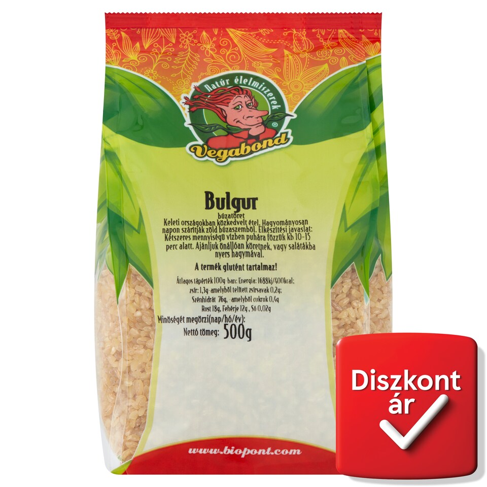 Vegabond bulgur 500 g  1. kép