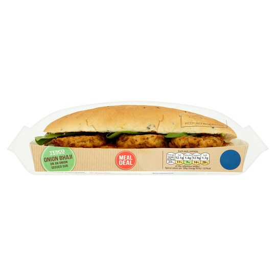 Tesco Onion Bhaji Sub Tesco Groceries