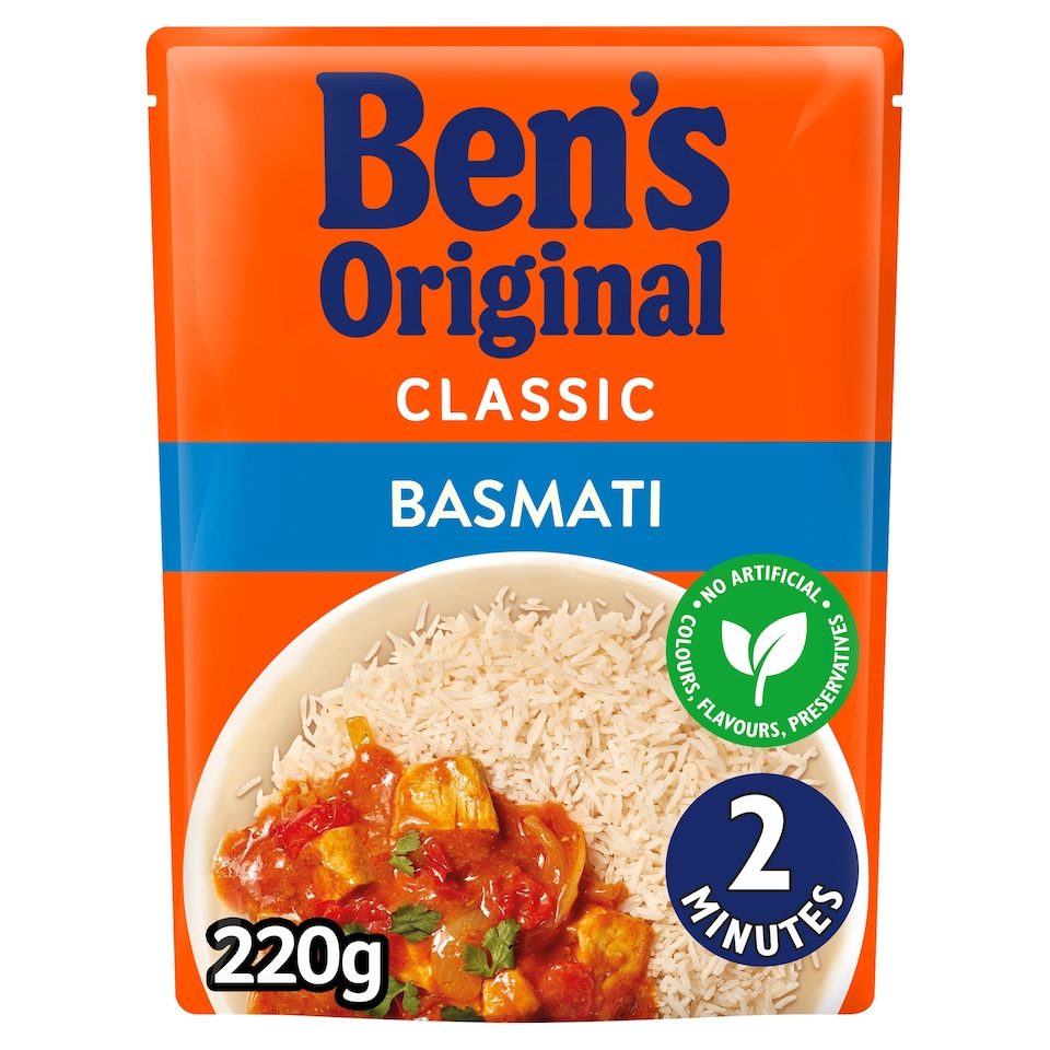 image 1 of Ben's Original Basmati Microwave Rice 220g